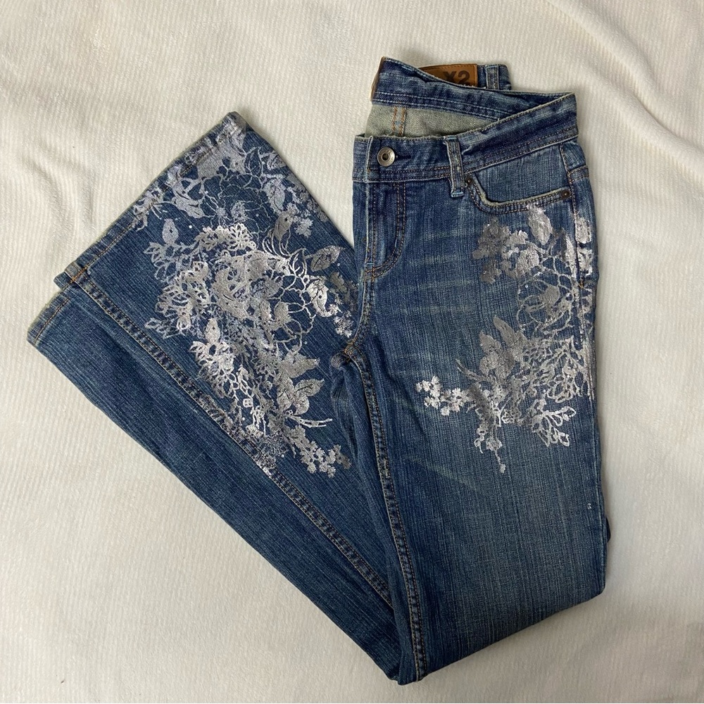 X2 Denim Laboratory NWT Flare Leg